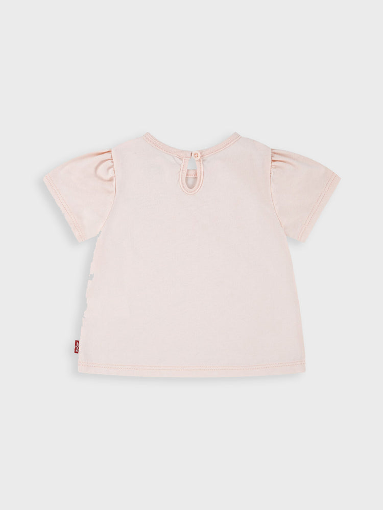 Βρεφική μπλούζα LVG SS SMOCKED SLV TEE 1EM183AFS | 1EM183AFS