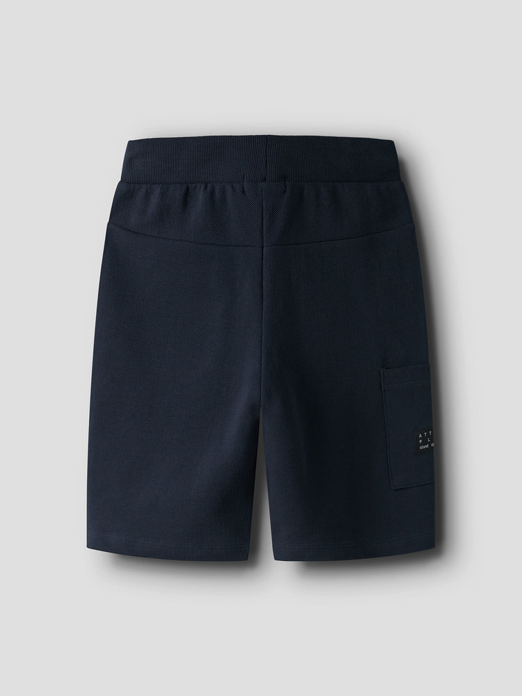 Εφηβική βερμούδα πικέ NKMVIVASSE LONG SWE SHORTS UNB 13230041 | 13230041