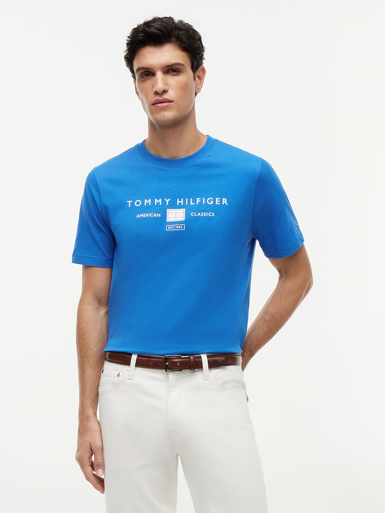 Ανδρικό t-shirt BRAND LOVE MONO STACK TEE MW0MW42365C4U | MW0MW42365C4U
