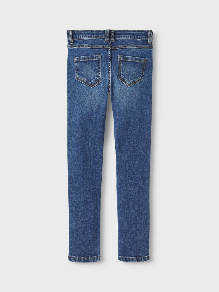 Εφηβικό παντελόνι τζιν NKFSALLI SLIM JEANS 1014-TE FT 13214429 | 13214429