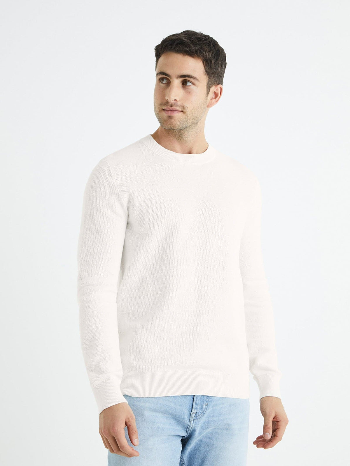 Ανδρική μπλούζα πλεκτή CREW NECK JUMPER BEPIC | BEPIC