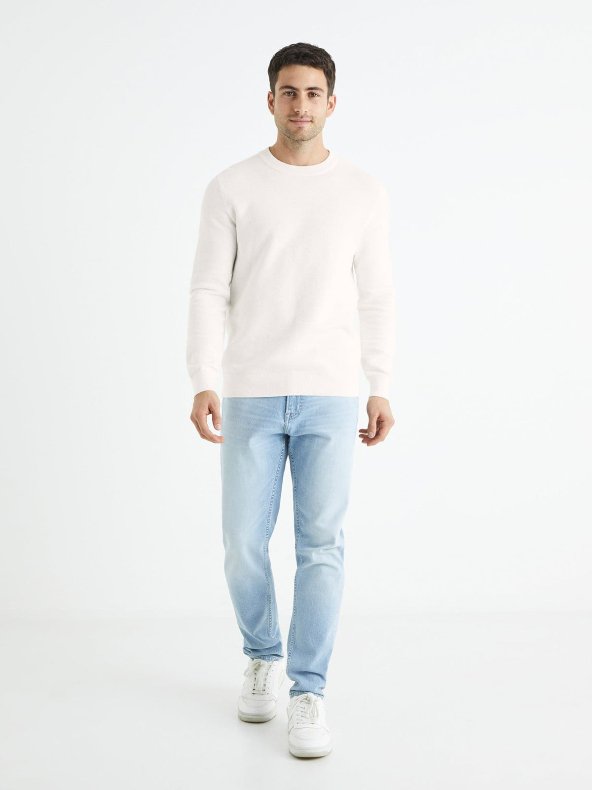 Ανδρική μπλούζα πλεκτή CREW NECK JUMPER BEPIC | BEPIC