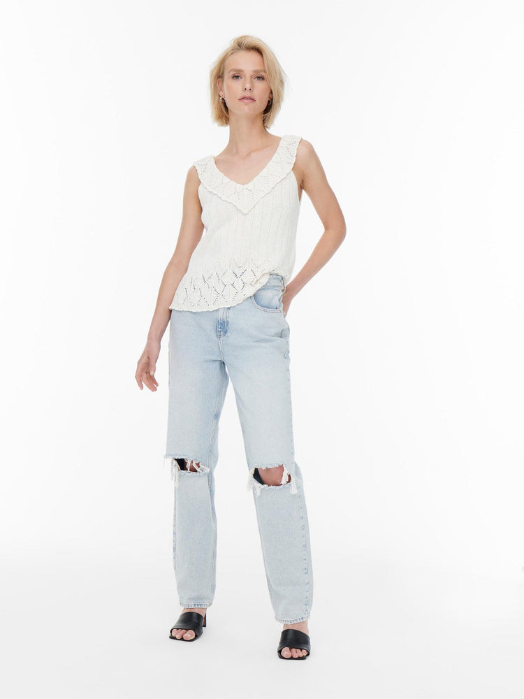 Γυναικείο top ONLAMINA LIFE S/L TOP KNT 15257687 | 15257687