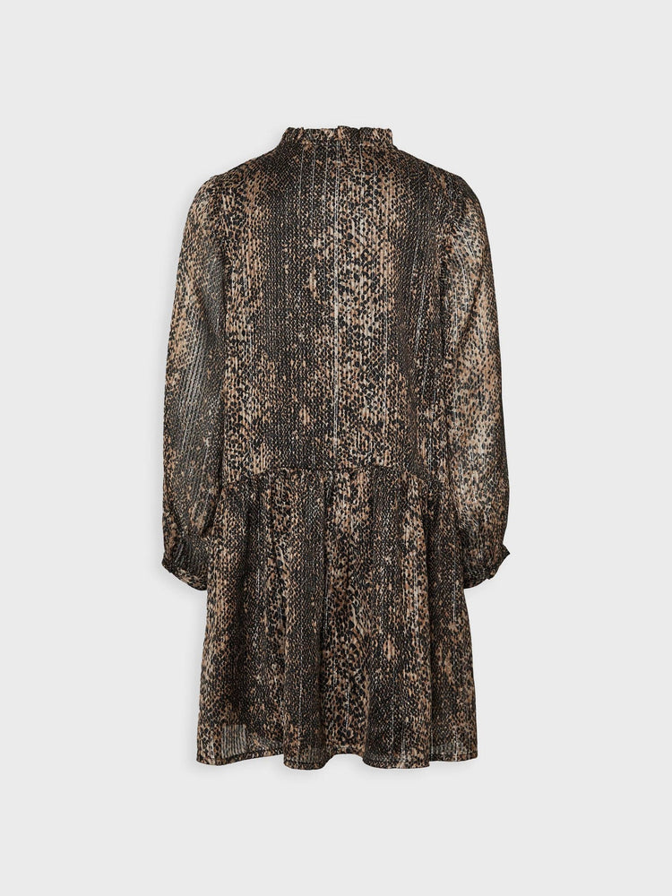Εφηβικό φόρεμα εμπριμέ VMNALA L/S SHORT DRESS GIRL 10279091 | 10279091