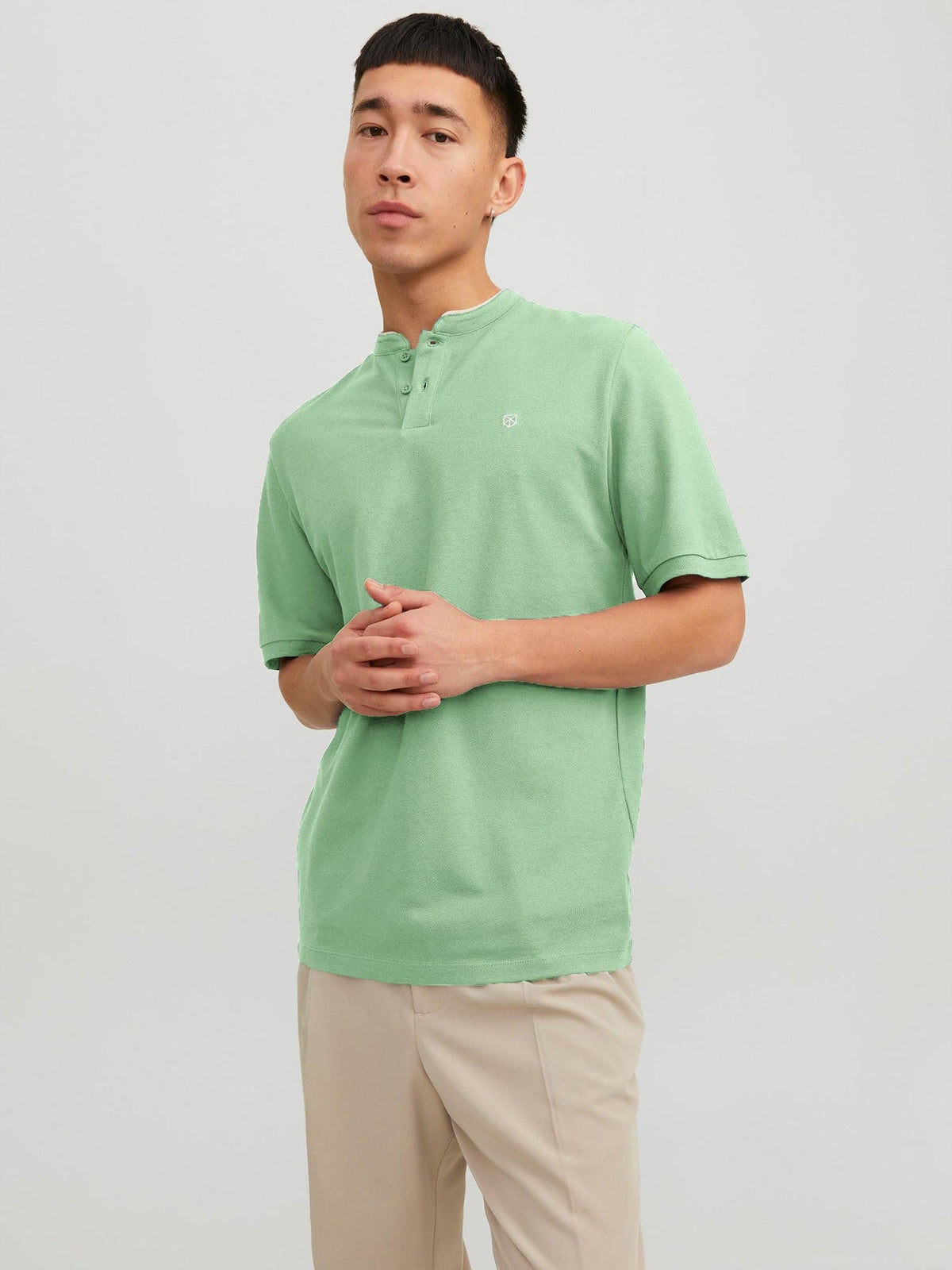 Ανδρικό polo mao JPRBLASAINZ SS MAO POLO 12237844 | 12237844