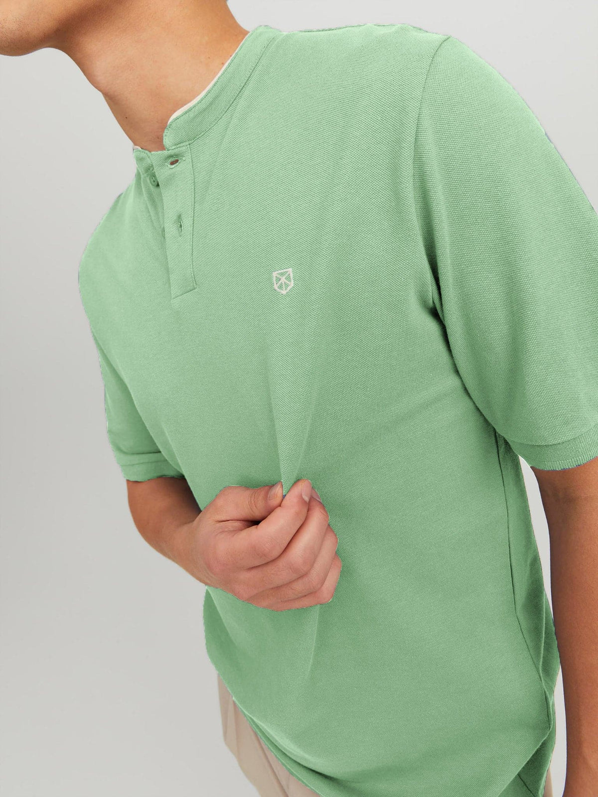 Ανδρικό polo mao JPRBLASAINZ SS MAO POLO 12237844 | 12237844