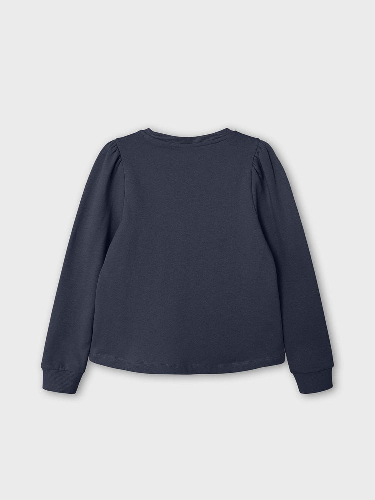 Εφηβική μπλούζα φούτερ NKFVIANJA LS SWEAT BRU 13197767 | 13197767