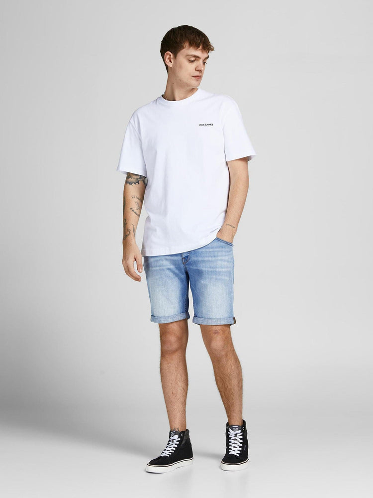 Ανδρική τζιν βερμούδα JJIRICK JJFOX SHORTS GE 049 SN 12201628 | 12201628