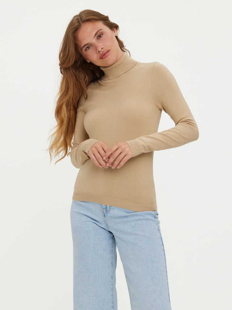 Γυναικεία μπλούζα ζιβάγκο VMHAPPINESS LS ROLLNECK BLOUS 10238127 | 10238127
