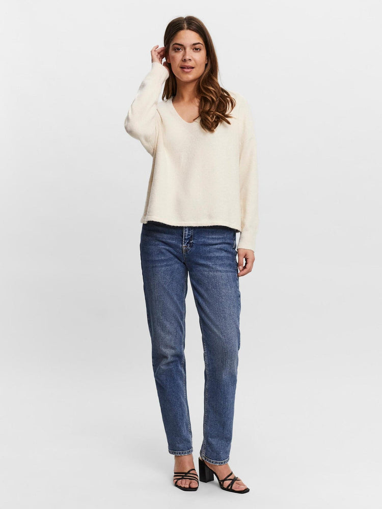 Γυναικεία μπλούζα VMDOFFY LS V-NECK BLOUSE GA NOOS 10252090