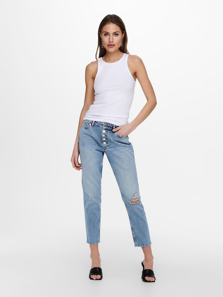 Γυναικείο top NLKENYA RIB TANK TOP JRS NOOS 15234659 | 15234659