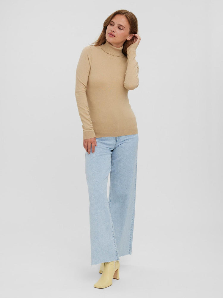Γυναικεία μπλούζα ζιβάγκο VMHAPPINESS LS ROLLNECK BLOUS 10238127 | 10238127