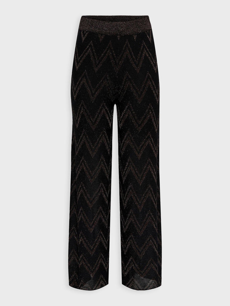 Γυναικεία παντελόνα ψιλή πλέξη ONLNICKY LIFE GLITTER PANT KNT 15272595 | 15272595
