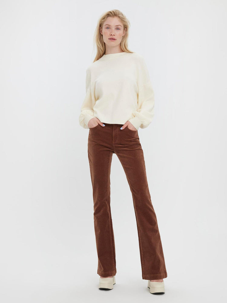 Γυναικεία μπλούζα πλεκτή VMNANCY HIGHNECK VOLUME BLOUSE 10268604 | 10268604